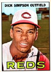 1967 Topps Baseball Cards      006       Dick Simpson